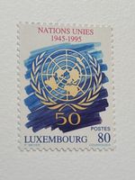 Luxemburg Briefmarke, Nations Unies 1945-1995, Top Zustand!
