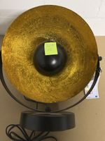 Stehlampe Metall Gold Schwarz Gelenkarm Verstellbar guter Zu