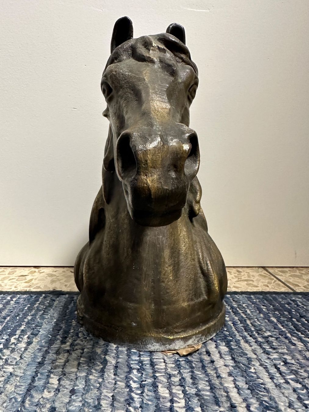 Figuren: Pferd kopf figur guss tier – Gebraucht aus Reinach AG von rares75 1