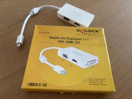 Adapter mini Displayport/VGA/HDMI/DVI