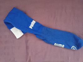 Puma Fussballstutzen blau weiss
