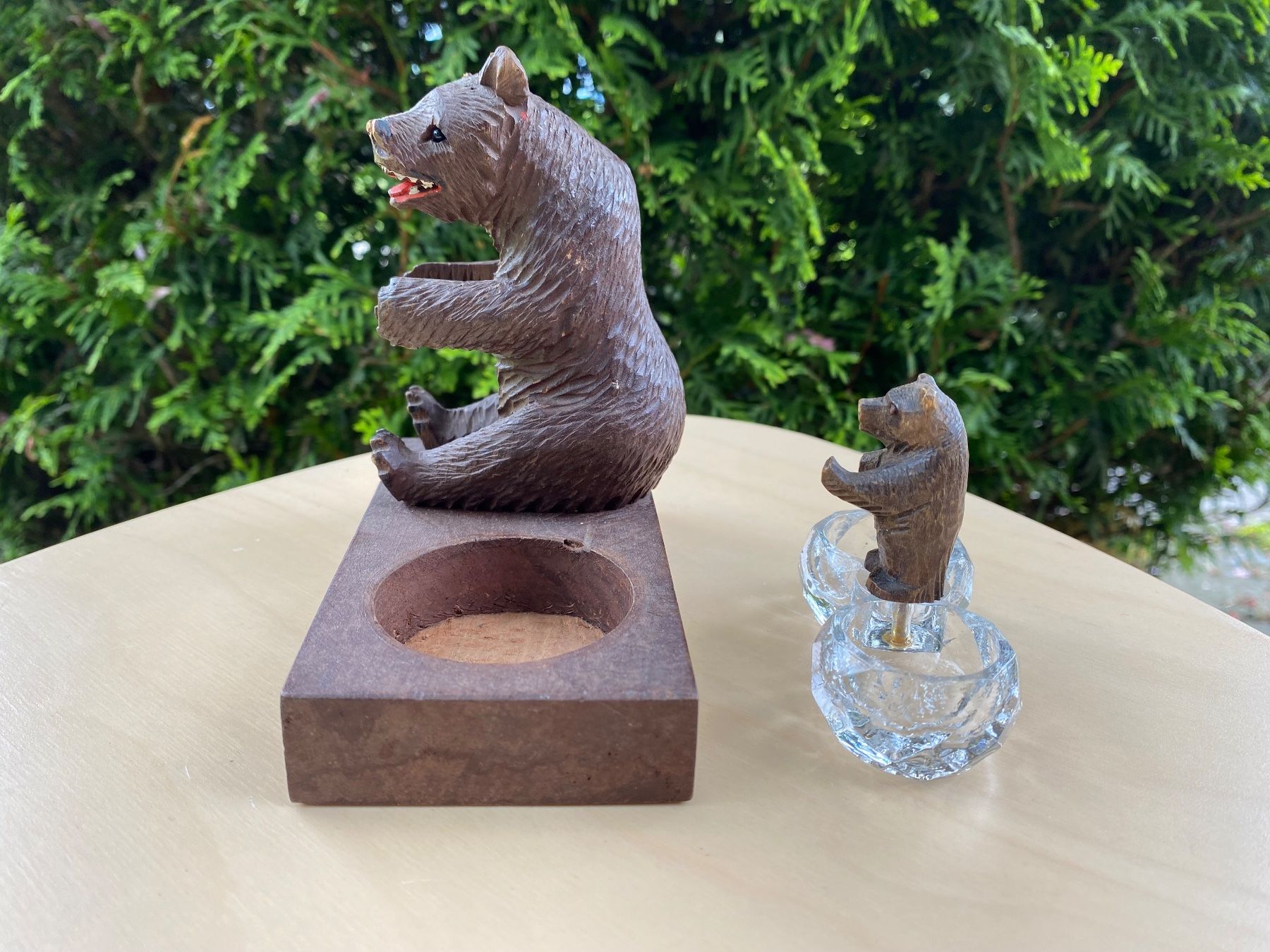 Figuren: 2 schöne geschnitzte Brienzer Bären – Gebraucht aus Feldbach von Olive1 1
