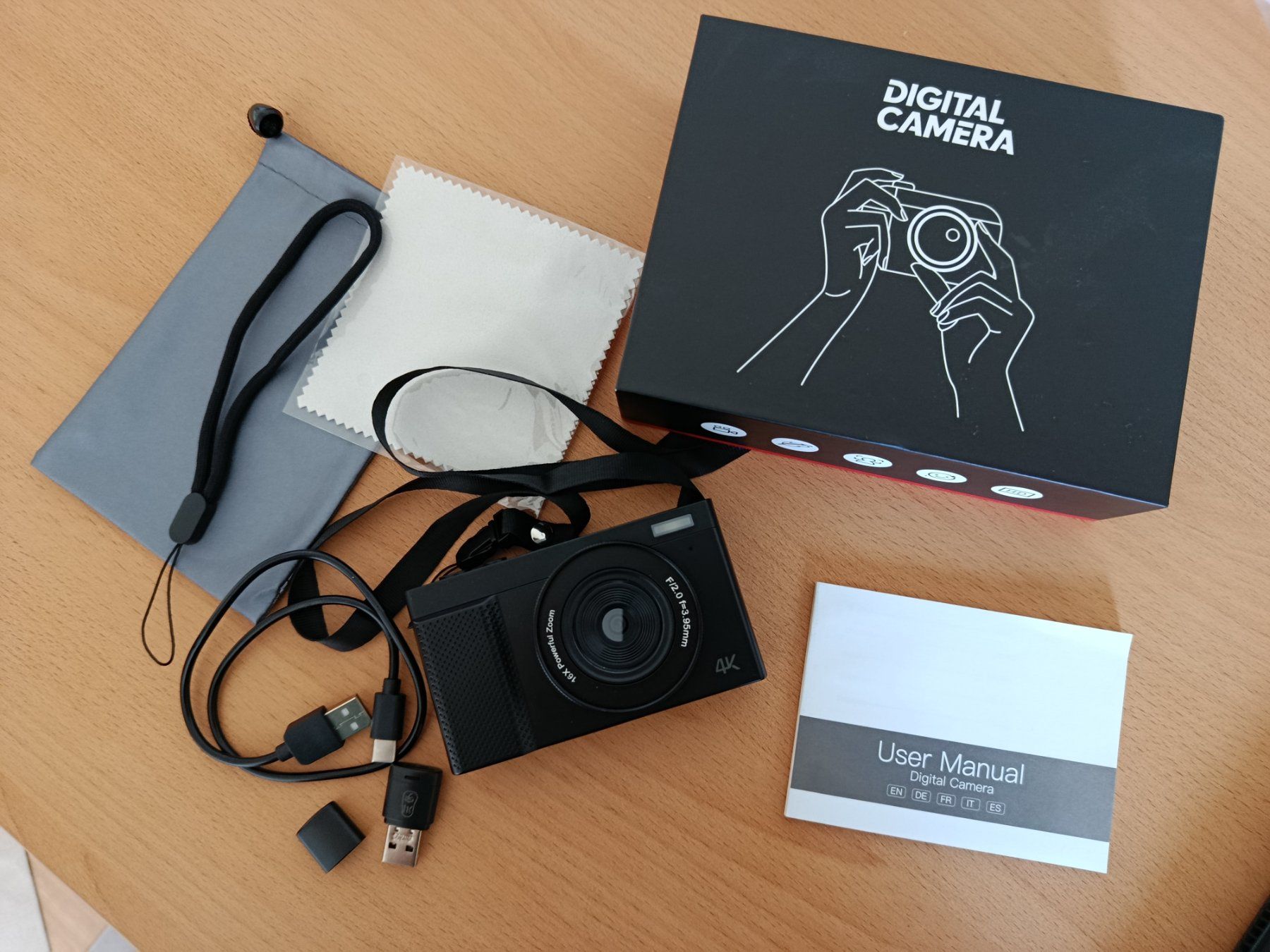 Kamera: Digital Camera 4K (No Name) – Neu (gemäss Beschreibung) aus Vilters von son_klein
