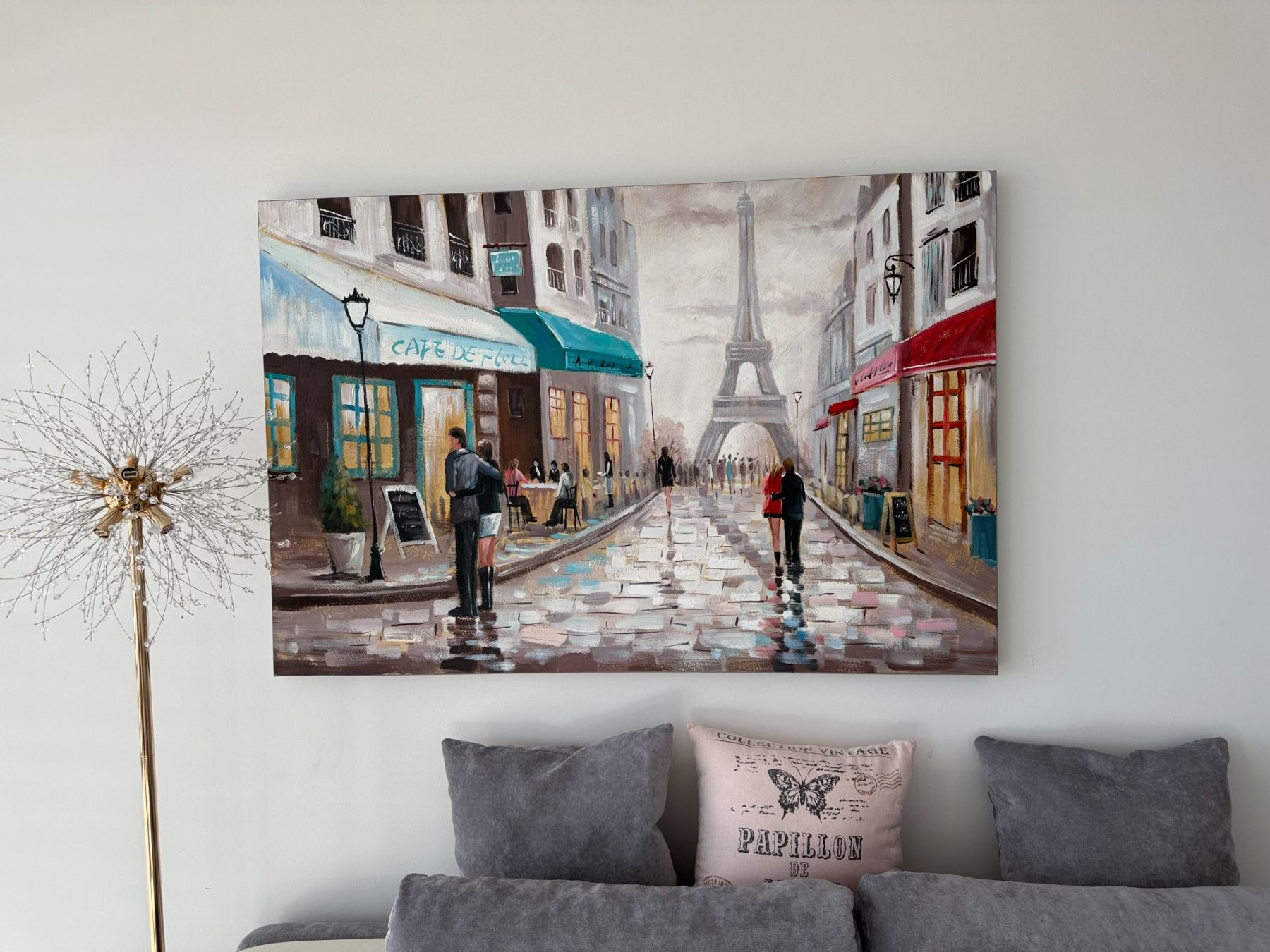 Dipinti: Gemälde Paris Eiffelturm, Kunst, Ölbild, handgemalt – Usato da Buchs AG venduto da NovidarteAG