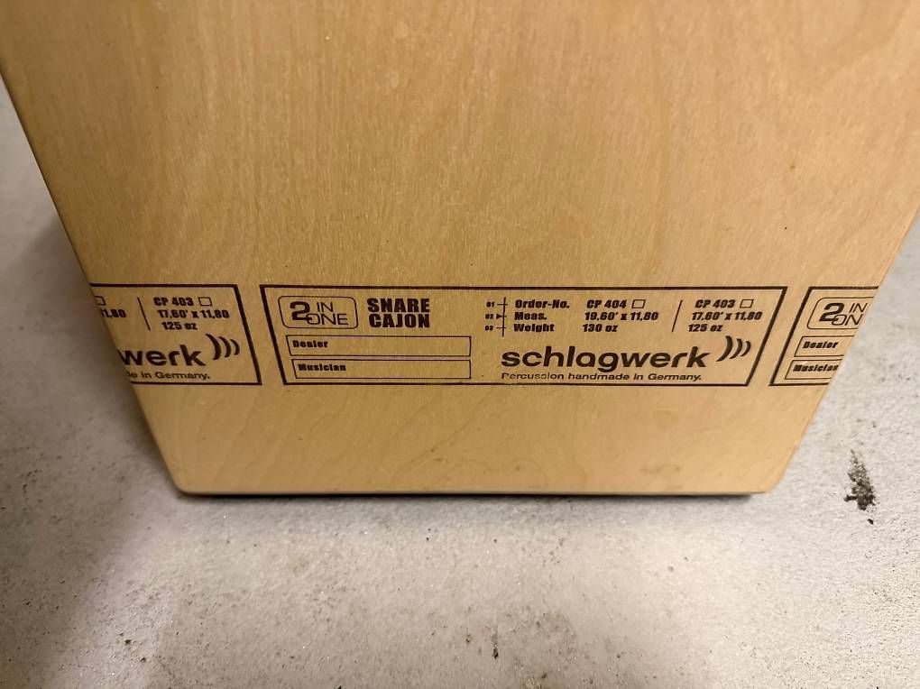 Strumenti musicali: Cajon von Schlagwerk – Usato da Bülach venduto da G39 2