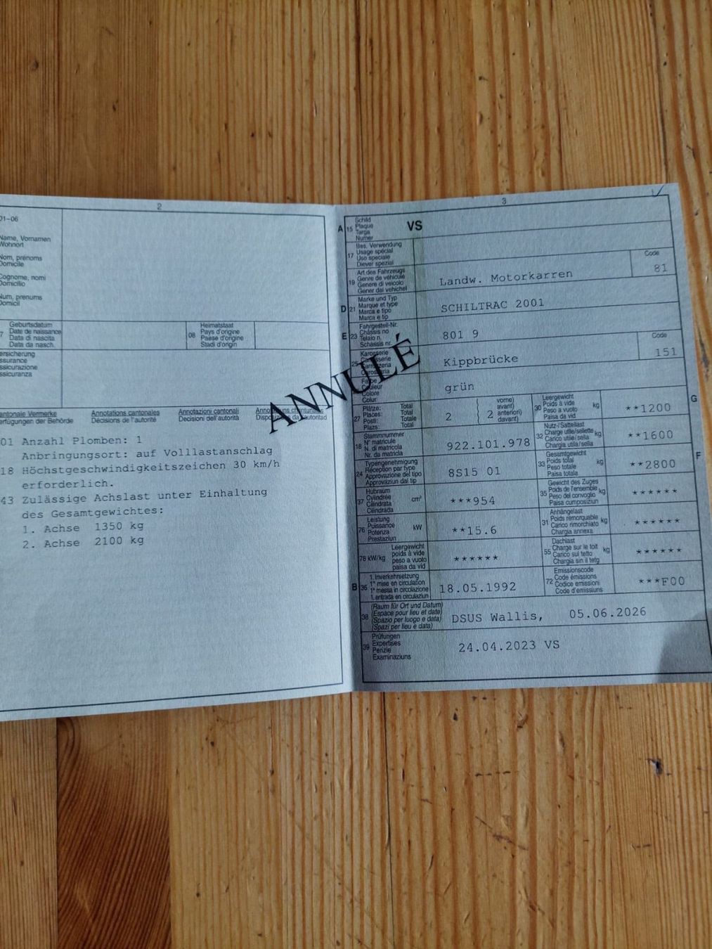 Schiltrac Alle Maschinen: Schiltrac 2001 – Gebraucht aus Schübelbach von pe_1992 4