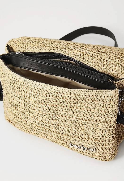 Desigual Borse da donna: Desigual Tasche, Bast Look, neu – Nuovo (secondo la descrizione) da Opfikon venduto da rockqueen666 1