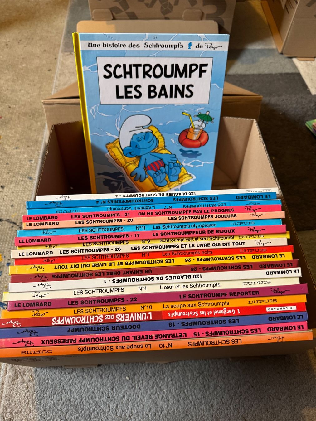 Fumetti: Collection BD enfants 2: Schtroumpfs – Usato da Chêne-Bourg venduto da dem_y9pq