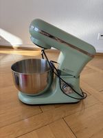 Küchenmaschine mit Zubehört (türkisblau)