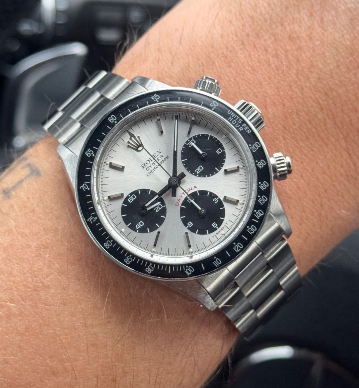 Rolex Orologi: Rolex Cosmograph Daytona réf. 6263 Full set 1978 – Usato da La Corbaz venduto da ts5_567x 6
