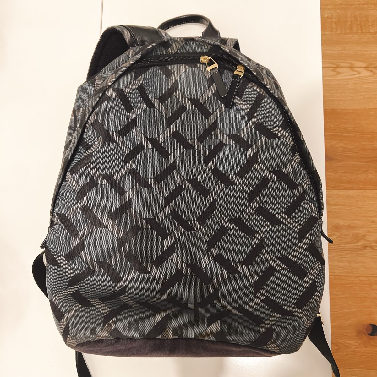 Paul Smith Zaini: Paul Smith Belvoir Tiles Backpack - Blue – Difettoso da Basel venduto da Harper.G 4