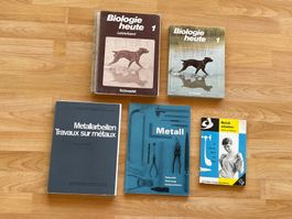 Versch. Unterrichtsbücher: Biologie/Metall: einzeln kaufbar