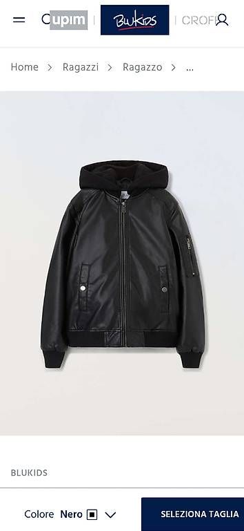 Giacche & Cappotti: Biker Jacke Gr. 140 (Kunstleder) – Nuovo (secondo la descrizione) da Fällanden venduto da piie 2