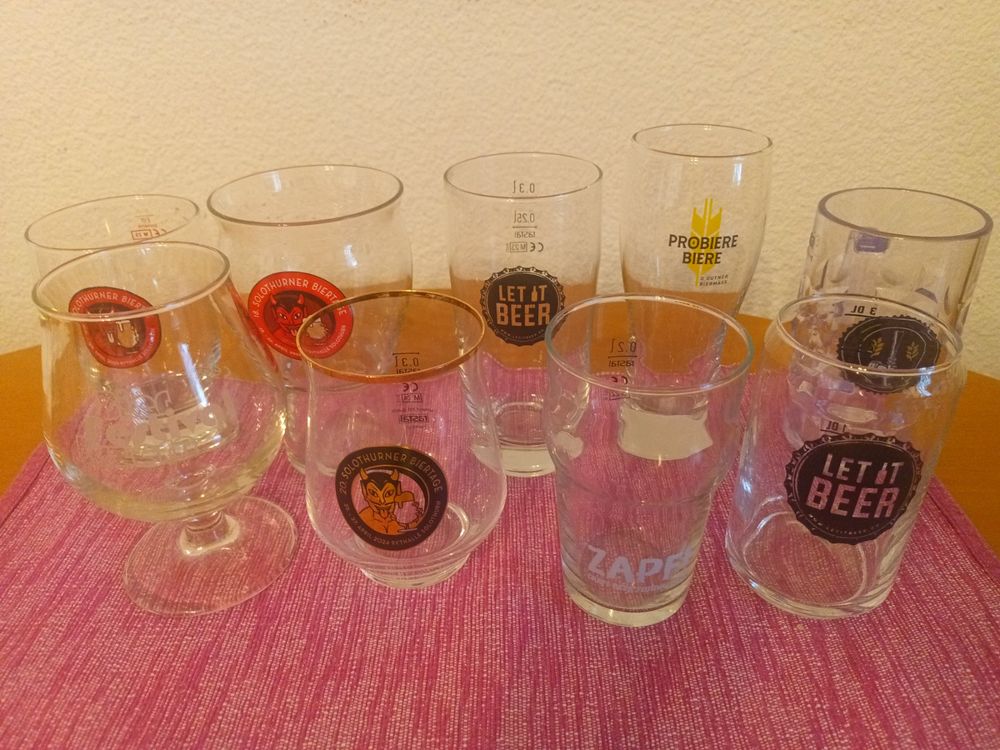 Bier Gläser Biertage Bier Artikel Bierfest Sammler 1