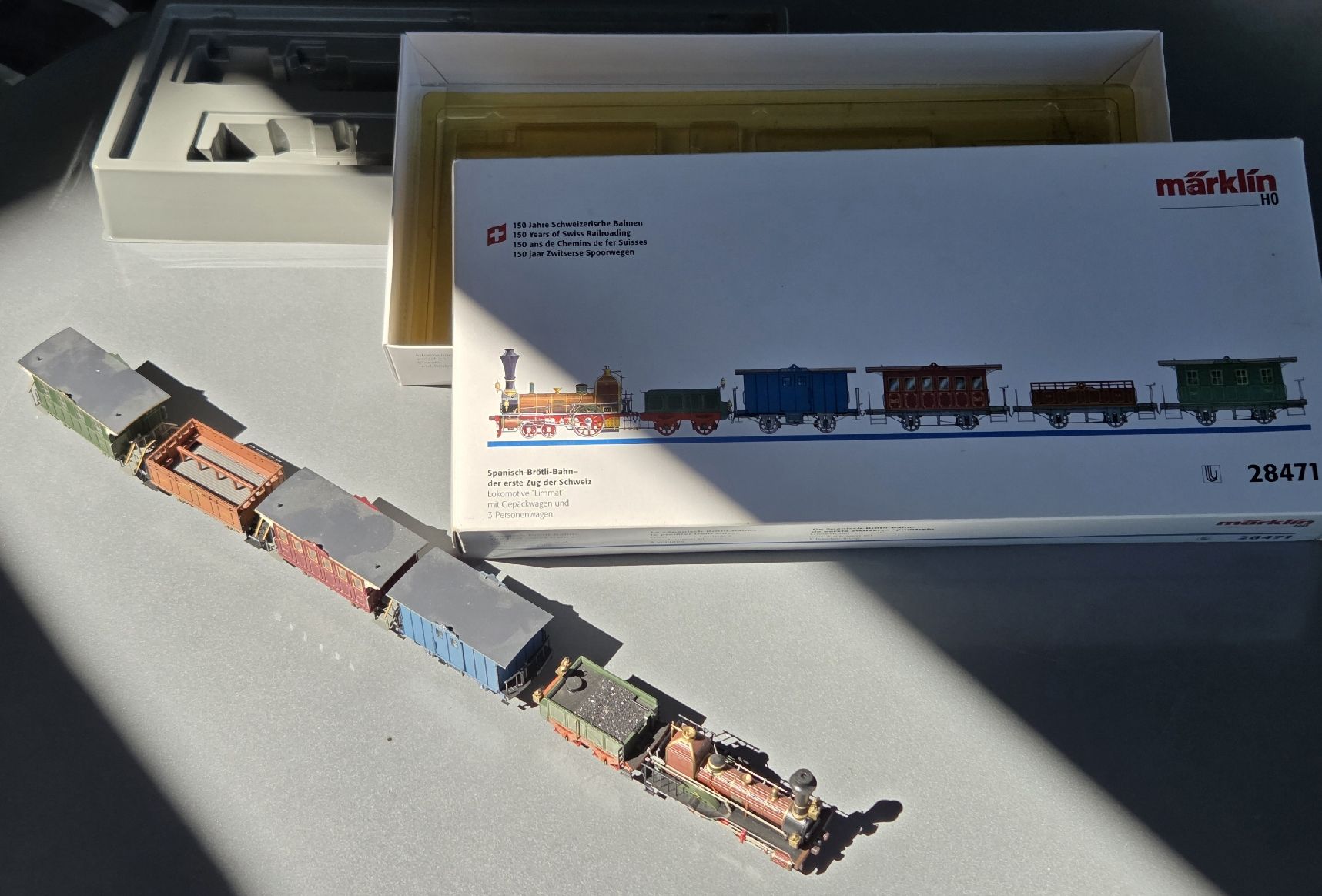 Märklin Modelleisenbahnen: Märklin H0 28471 Spanisch-Brötli-Bahn Set – Neu (gemäss Beschreibung) aus Klingnau von Groofty69 5