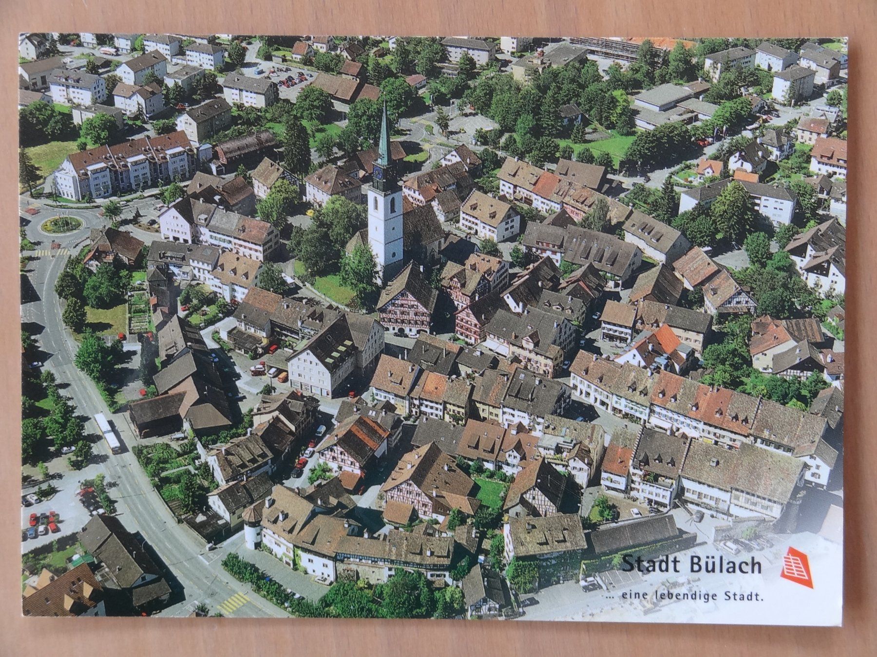 Cartoline postali: Bülach - ZH - vue aérienne – Usato da St Léonard venduto da Riglin