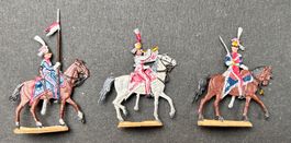 Zinnsoldaten Zeit Napoleon: 10 Polnische Garde Lanciers