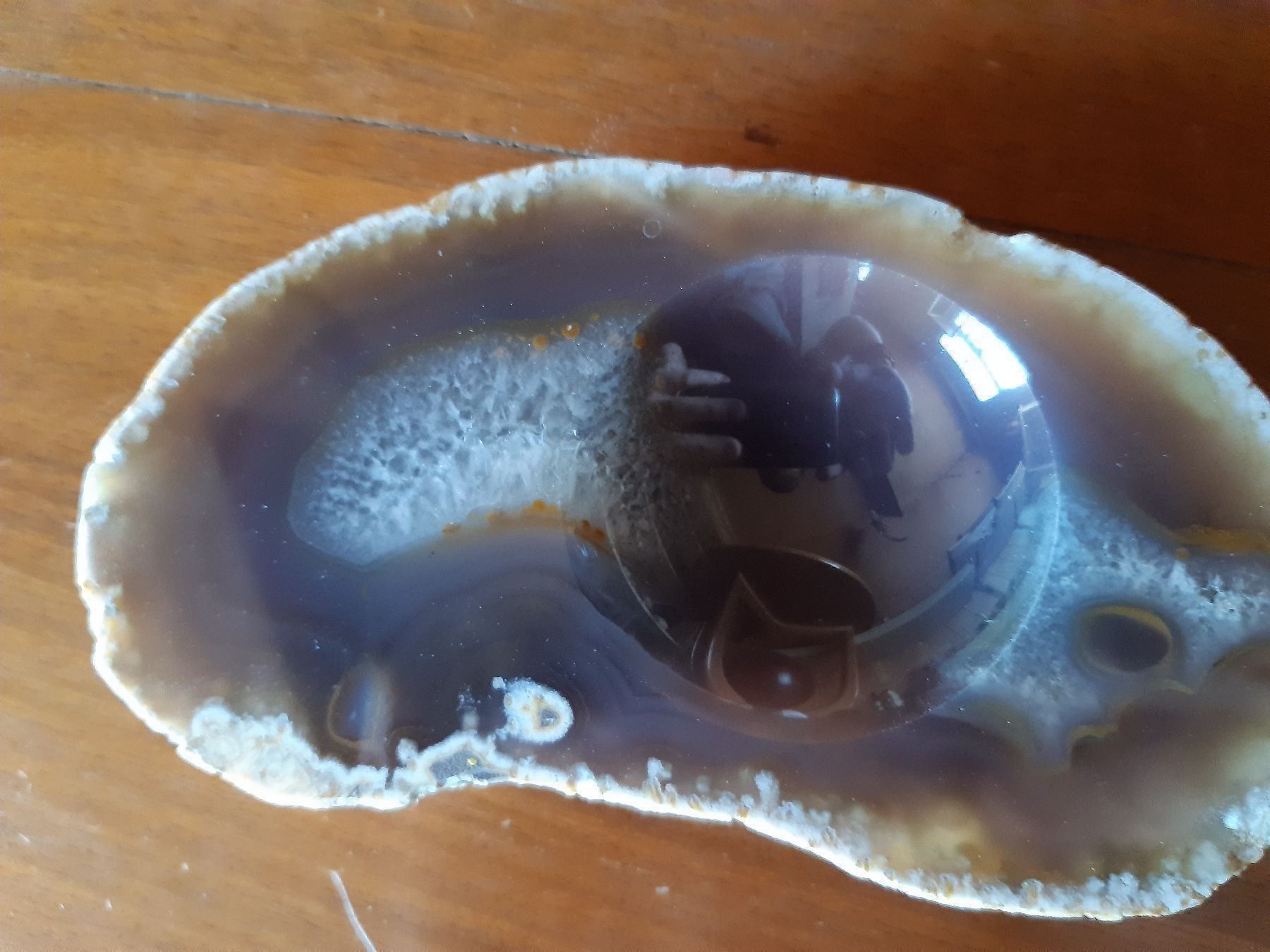 Mineralien & Heilsteine: Achatschale – Neu (gemäss Beschreibung) aus Flawil von Uncristalized 1