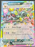 Umbreon ex 060/131 Englisch Pokémon Terakristall