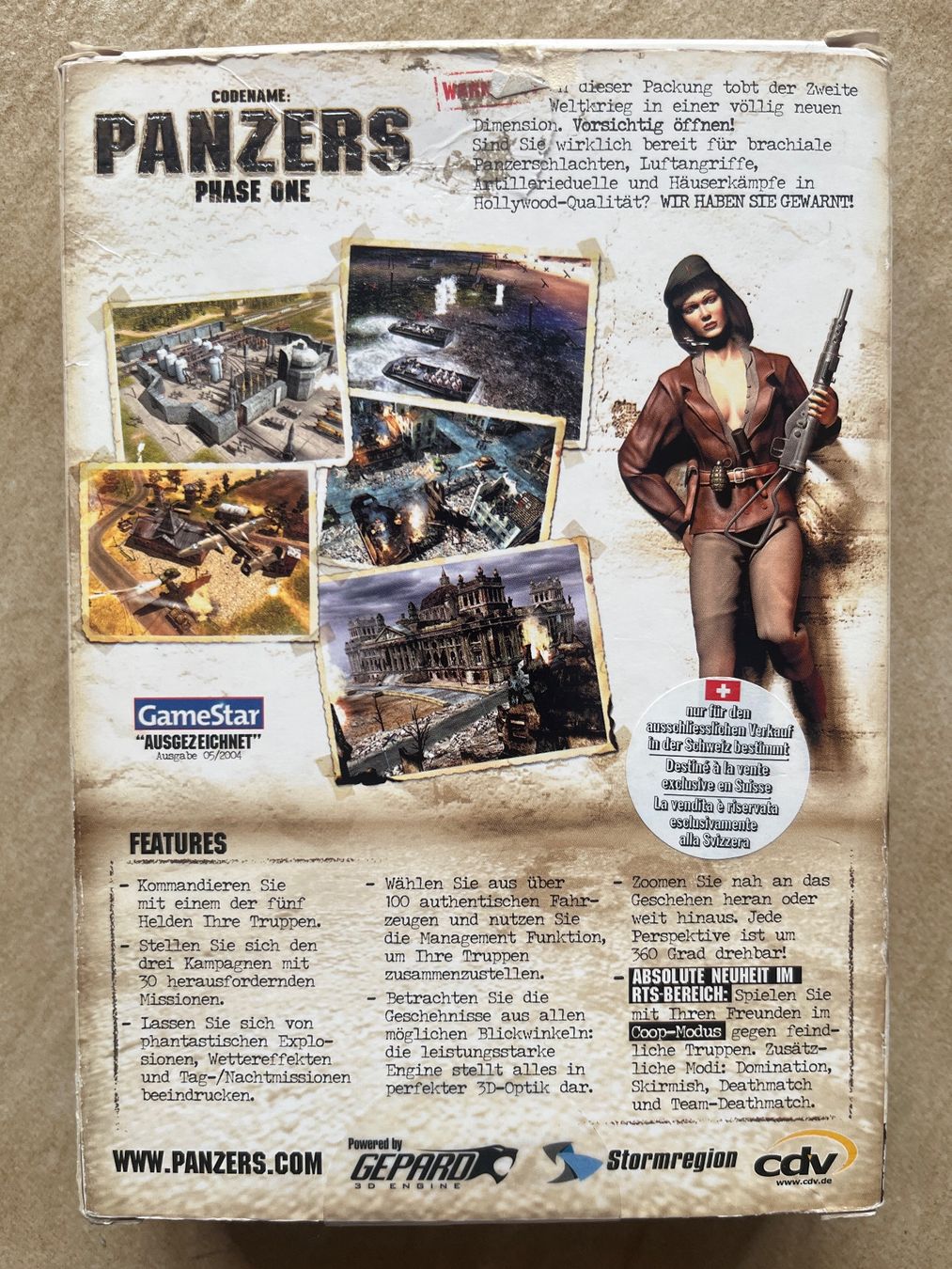 Microsoft Giochi: Videospiel Codename: Panzers Phase One für PC – Usato da Vernayaz venduto da Darkfrost 2