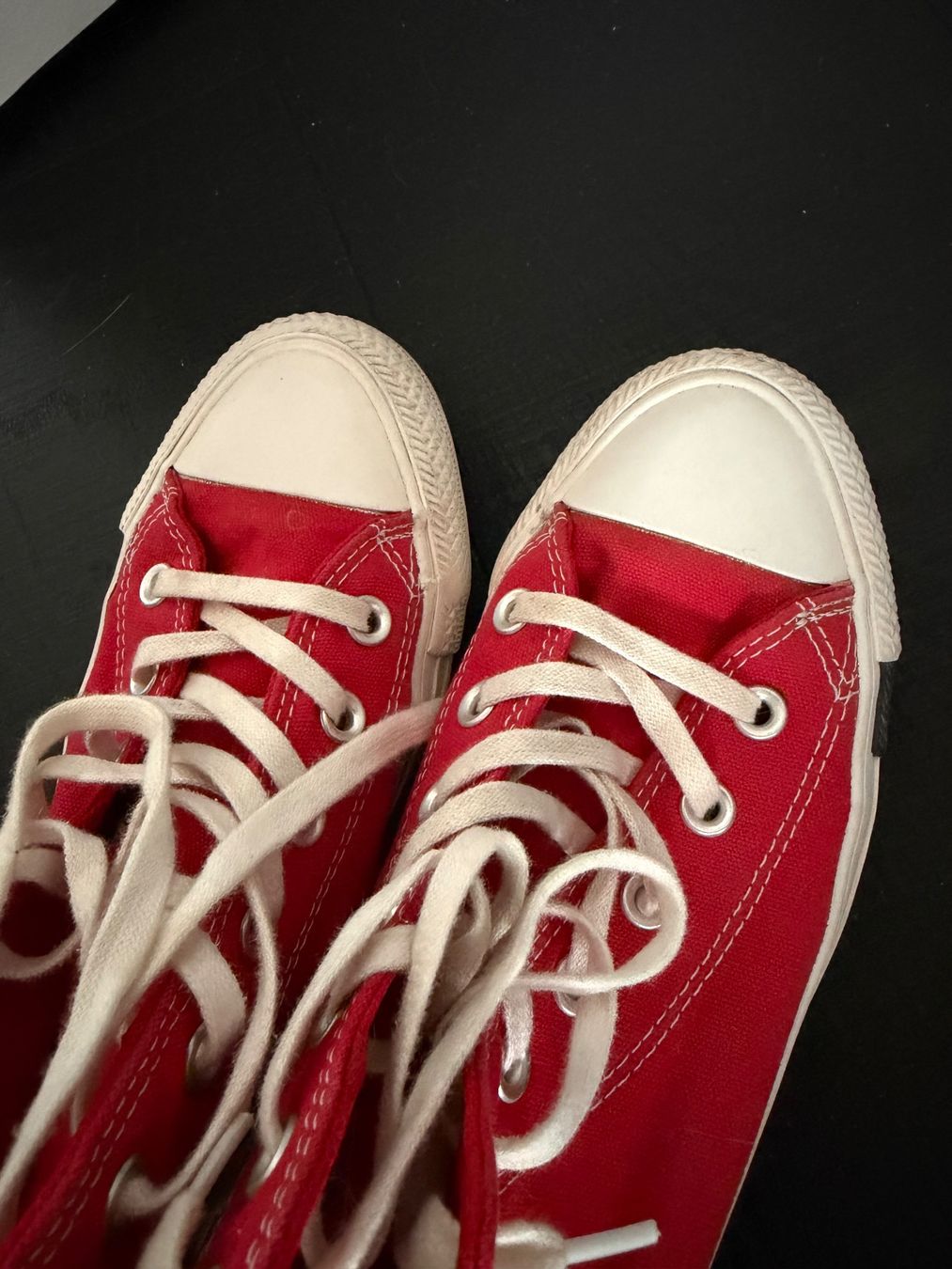 Converse Scarpe da uomo: Converse rouge EUR 37.5 – Usato da Posieux venduto da evs_57x2 3