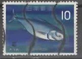 JAPAN - blauer Fisch    (20