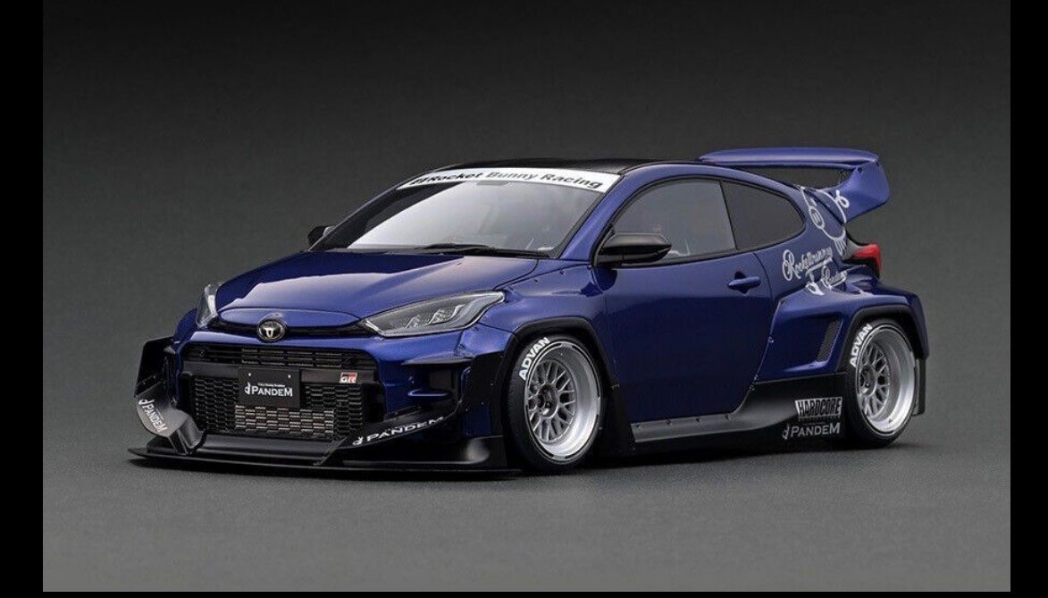 Toyota GR Yaris Pandem 1:18 Ignition Model (Neu und