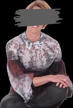 traumhafte Bluse von hannes roether Gr. S