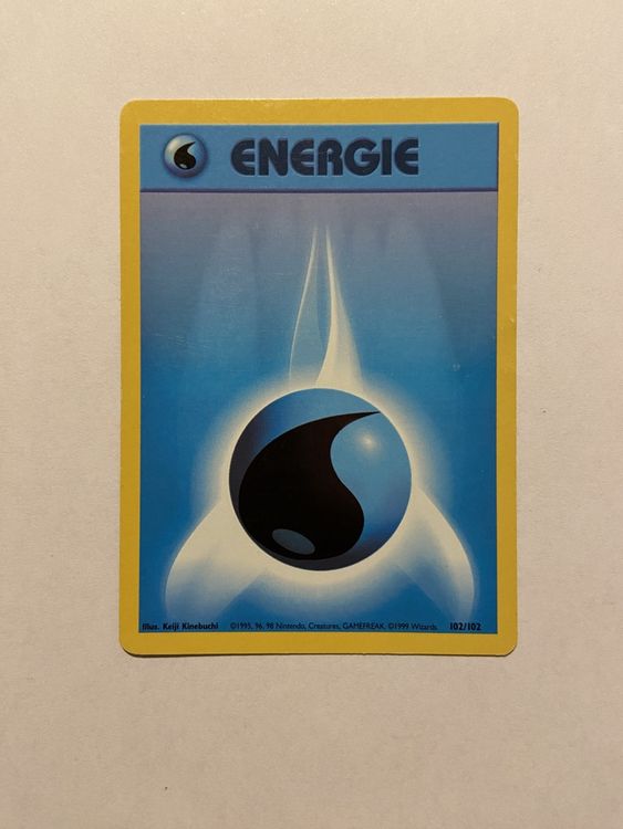 Pokémon Sammelbilder & Trading cards: Pokémon Wasserenergie – Gebraucht aus Wädenswil von xxlchlinelxx 1