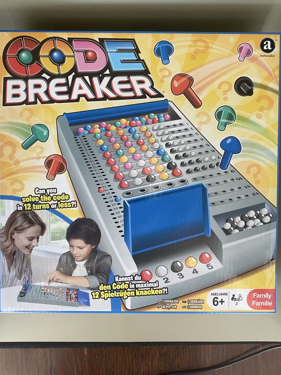 Giochi: Code Knacker / Code Breaker - Das spannende Familienspiel! – Nuovo e nell'imballaggio originale da Hindelbank venduto da 1374