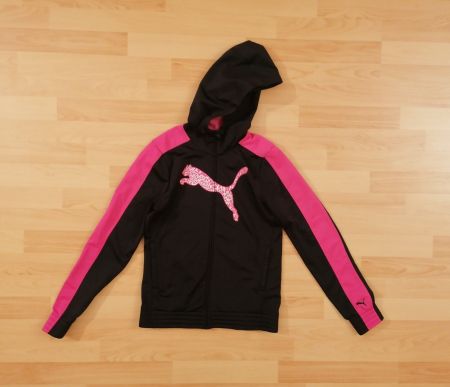 Puma Jacke Schwarz Pink 36