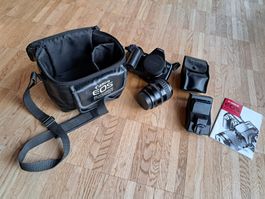Analog Canon EOS 500 - EF 28-80mm Ultrasonic - Blitz 300EZ