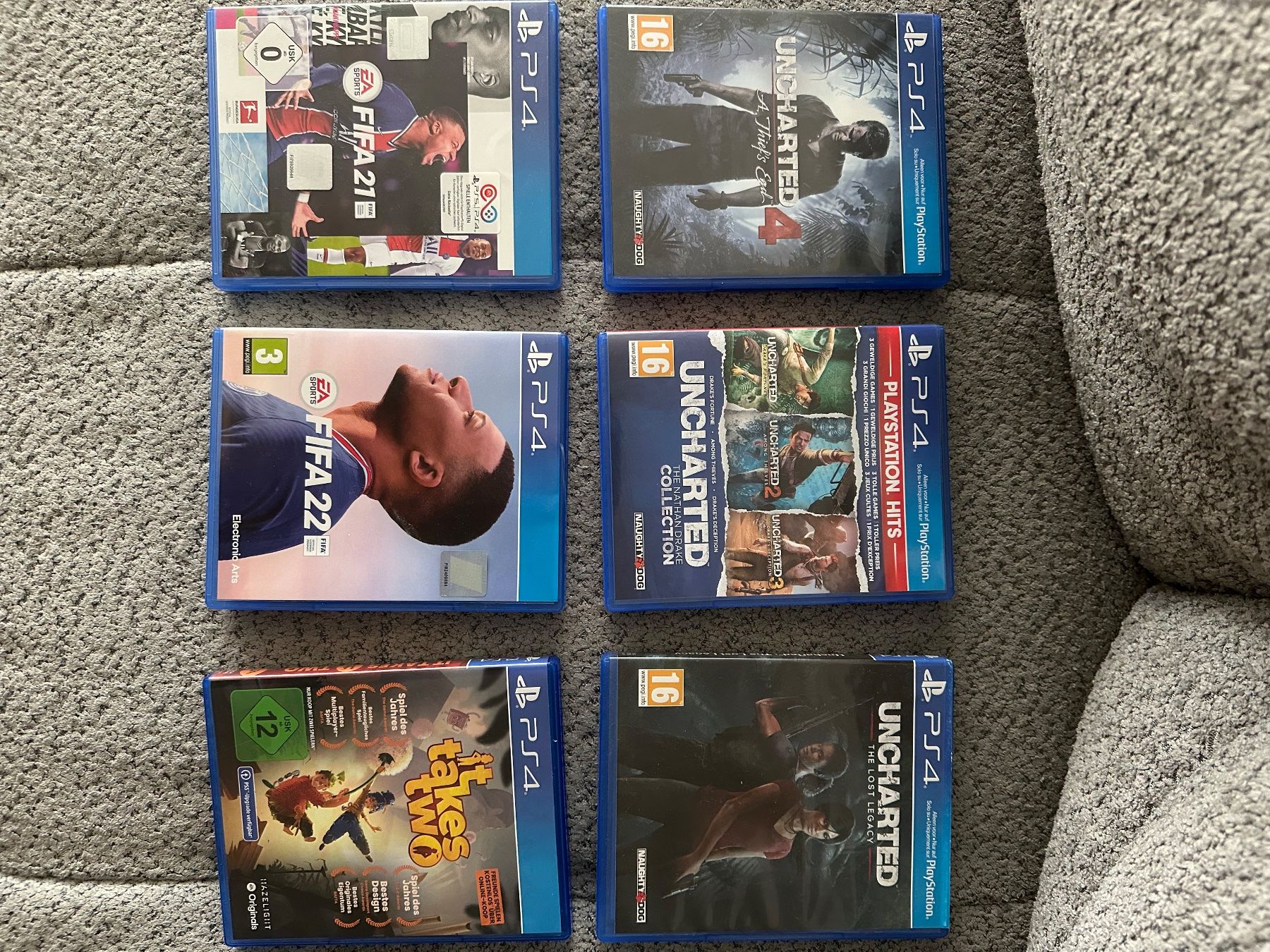 Sony Consoles: PS 4 mit 6 Games und 3 Controller – D'occasion à Ostermundigen par nms6670 1