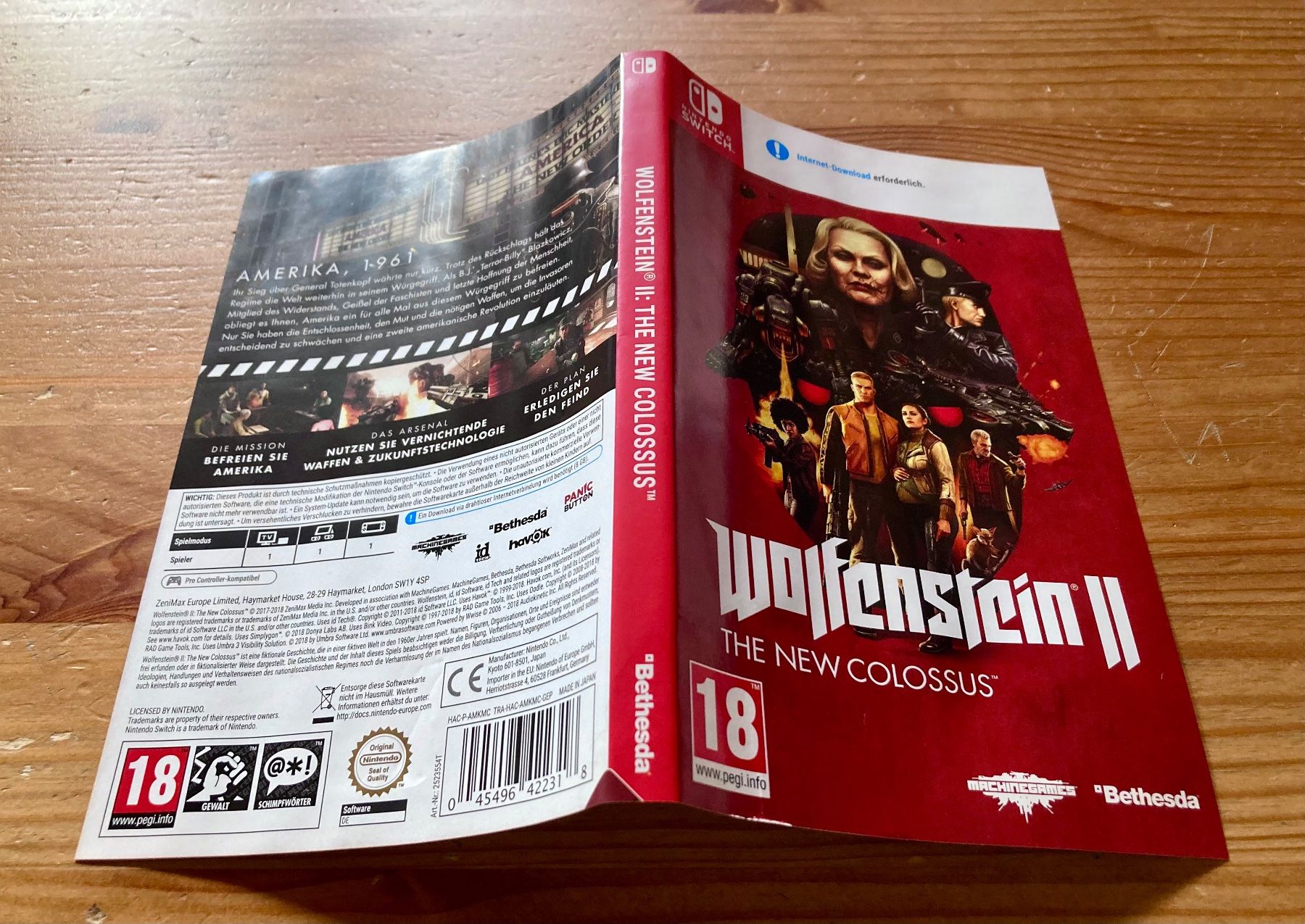 Nintendo Giochi: Wolfenstein 2: The New Colossus - Nintendo Switch – Usato da Zürich venduto da Djmotionch 3