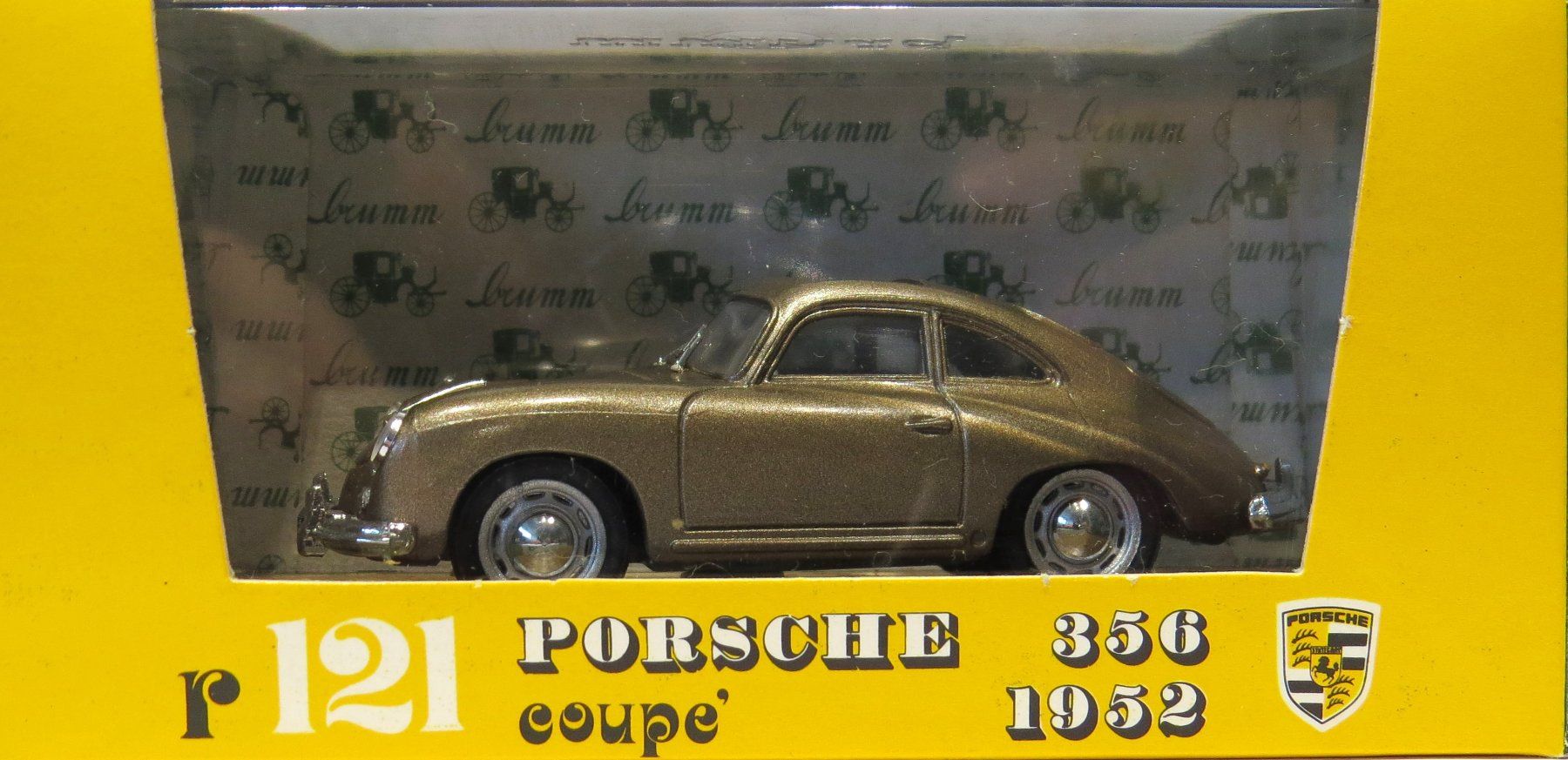 Porsche Modellautos: 1:43 Porsche 356 Coupe 1952 – Neu und originalverpackt aus Ettingen von Burago 2