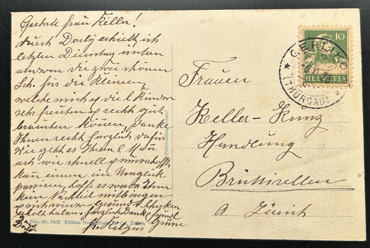 Cartoline postali: Fotokarte Frauenfeld  – Usato da Horw venduto da Tellbub 1