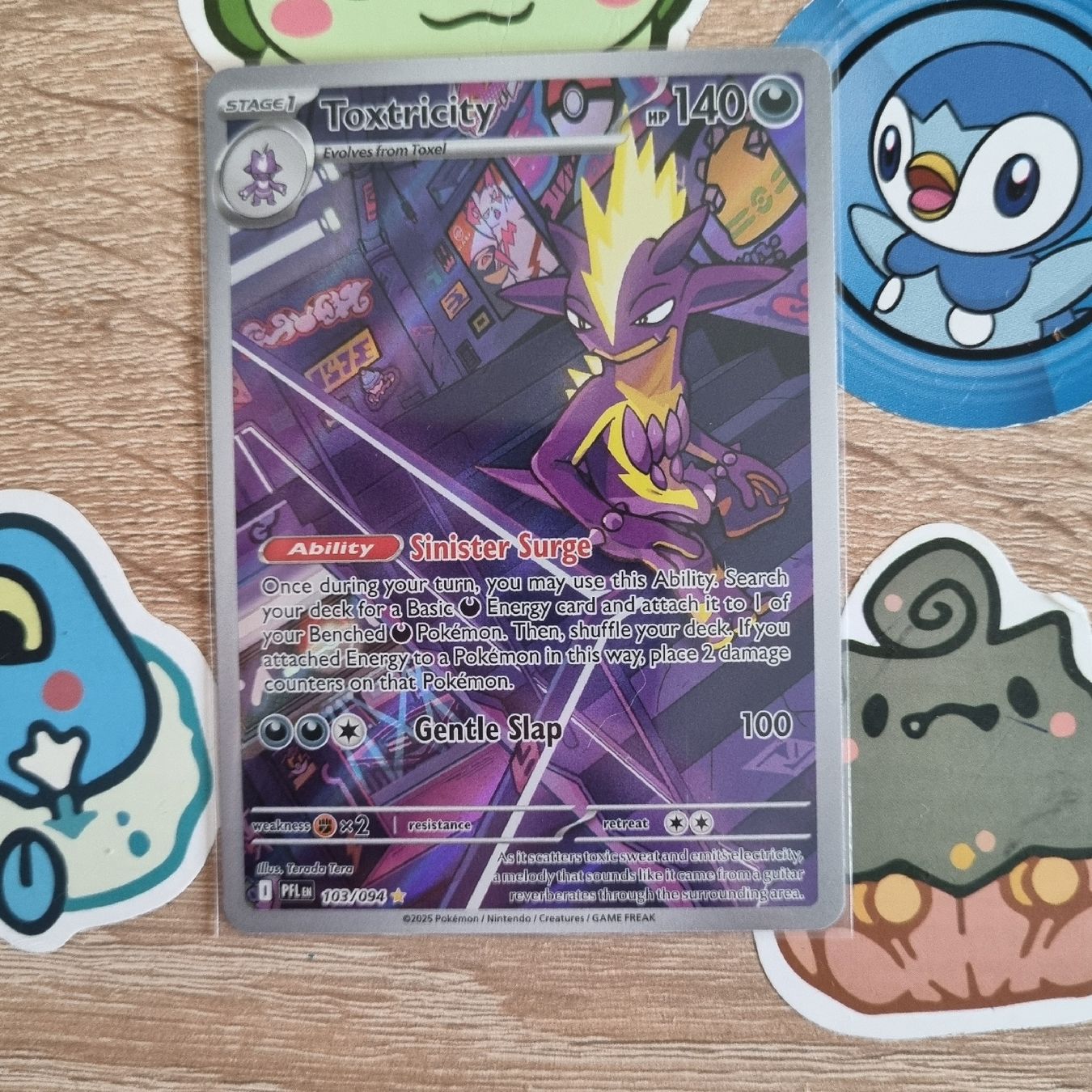 Pokémon Carte collezionabili: Toxtricity – Nuovo (secondo la descrizione) da St-Maurice venduto da Woopersonal