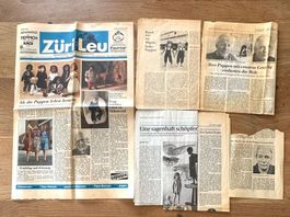 Diverse vintage Reportagen Sasha Morgenthaler Puppen