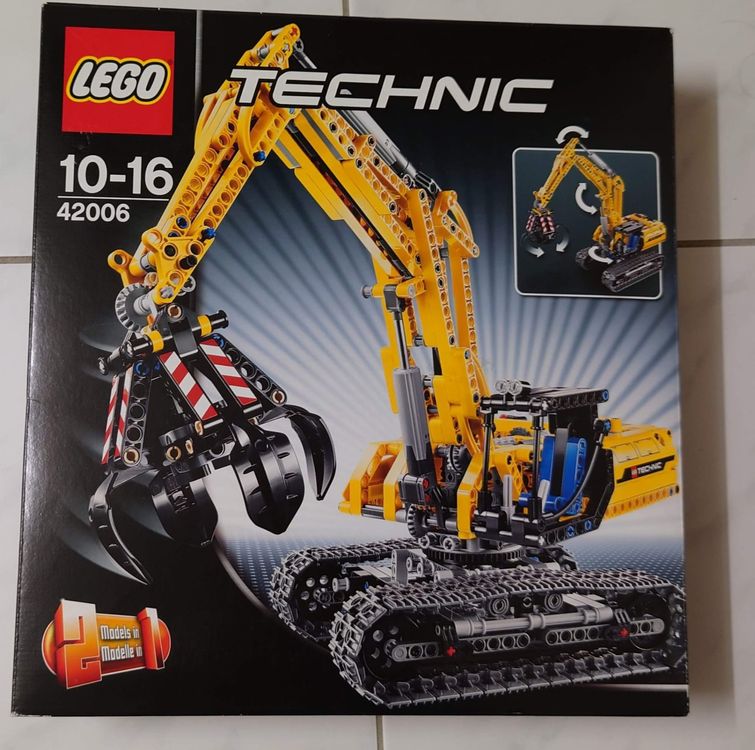 Lego Technic Set Raupenbagger 42006 + Power Functions 8239 | Kaufen Auf ...