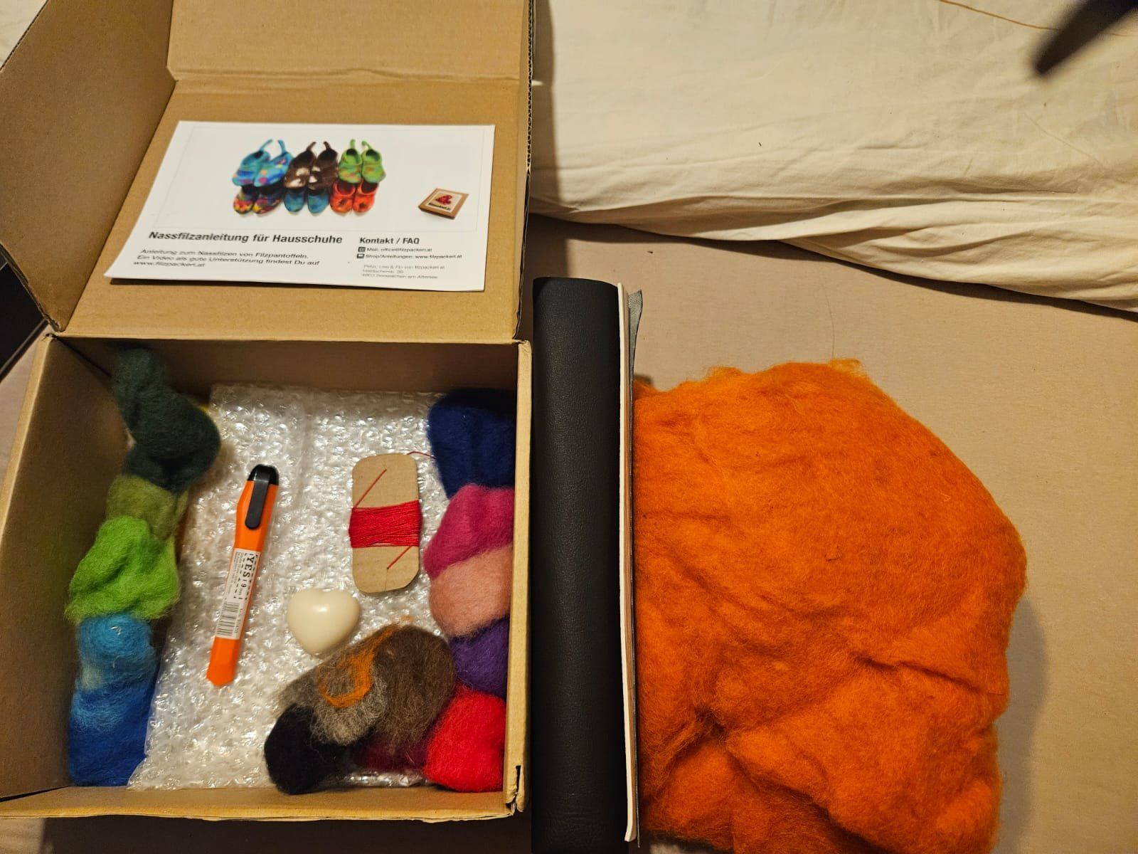 Kit bricolage: Filzpatschen Set – Usato da Baden venduto da joh_5k2v