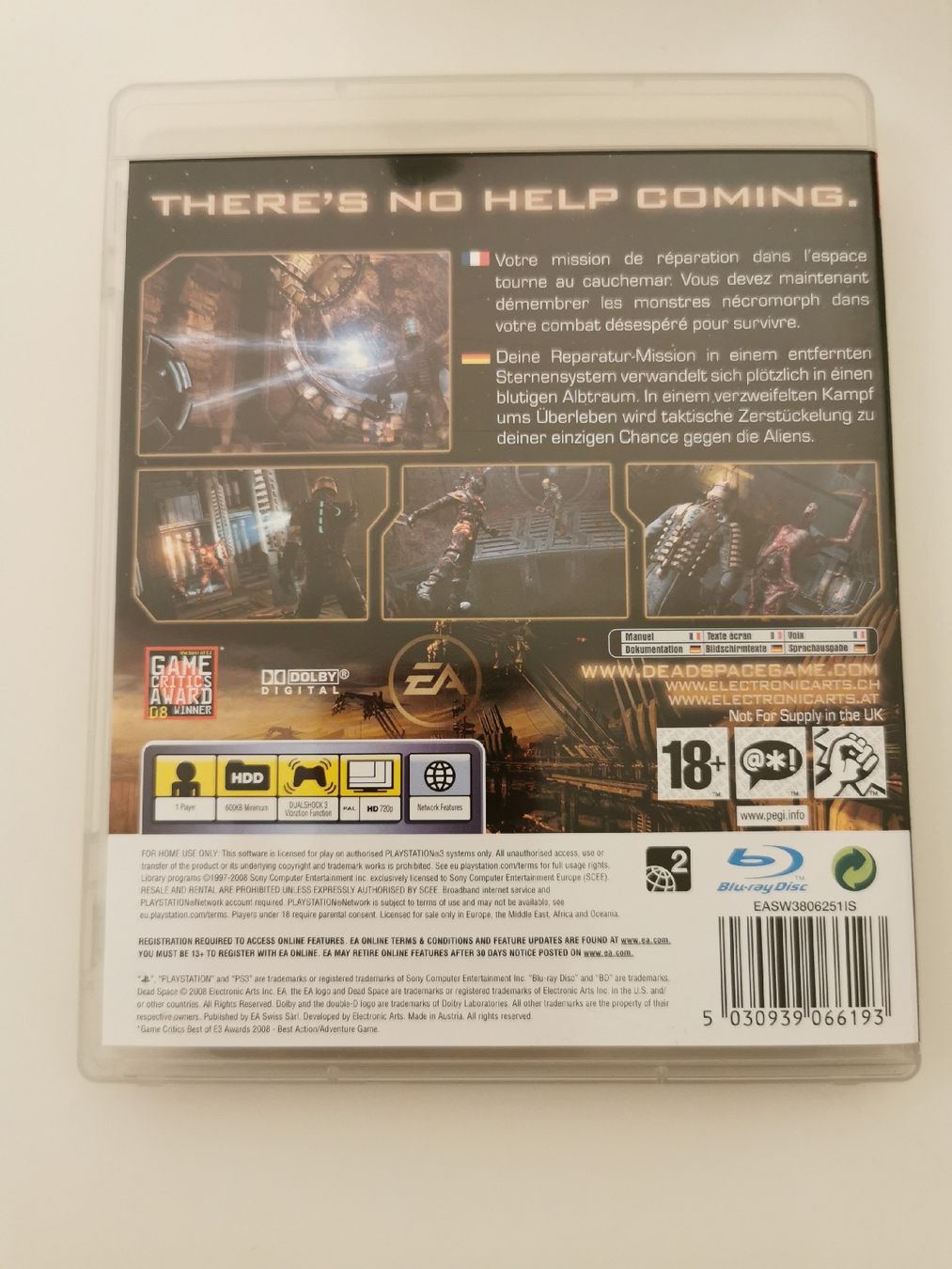 Sony Giochi: Dead Space  – Usato da seigneux venduto da Boyo12 1