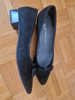 Schwarze Peter Kaiser Pumps mit Schleife, Gr. 38, neuwertig
