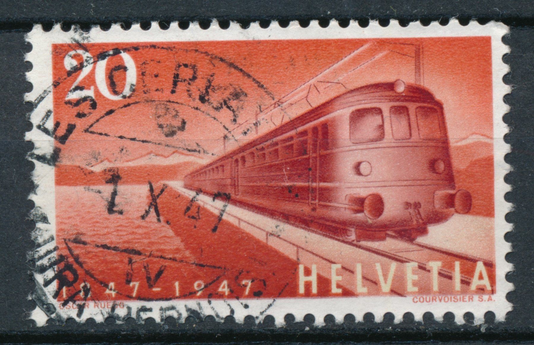 Tutti i francobolli: 219.1.10 verschobener Rotdruck – Usato da Bonau venduto da Profila3