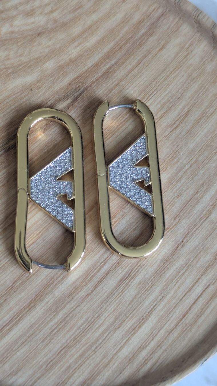Armani Ohrringe & -stecker: Armani earring 2 cm – Neu (gemäss Beschreibung) aus Neuenhof von kkl_c5j6