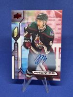 Janis Moser Arizona Coyotes Rookies Auto
