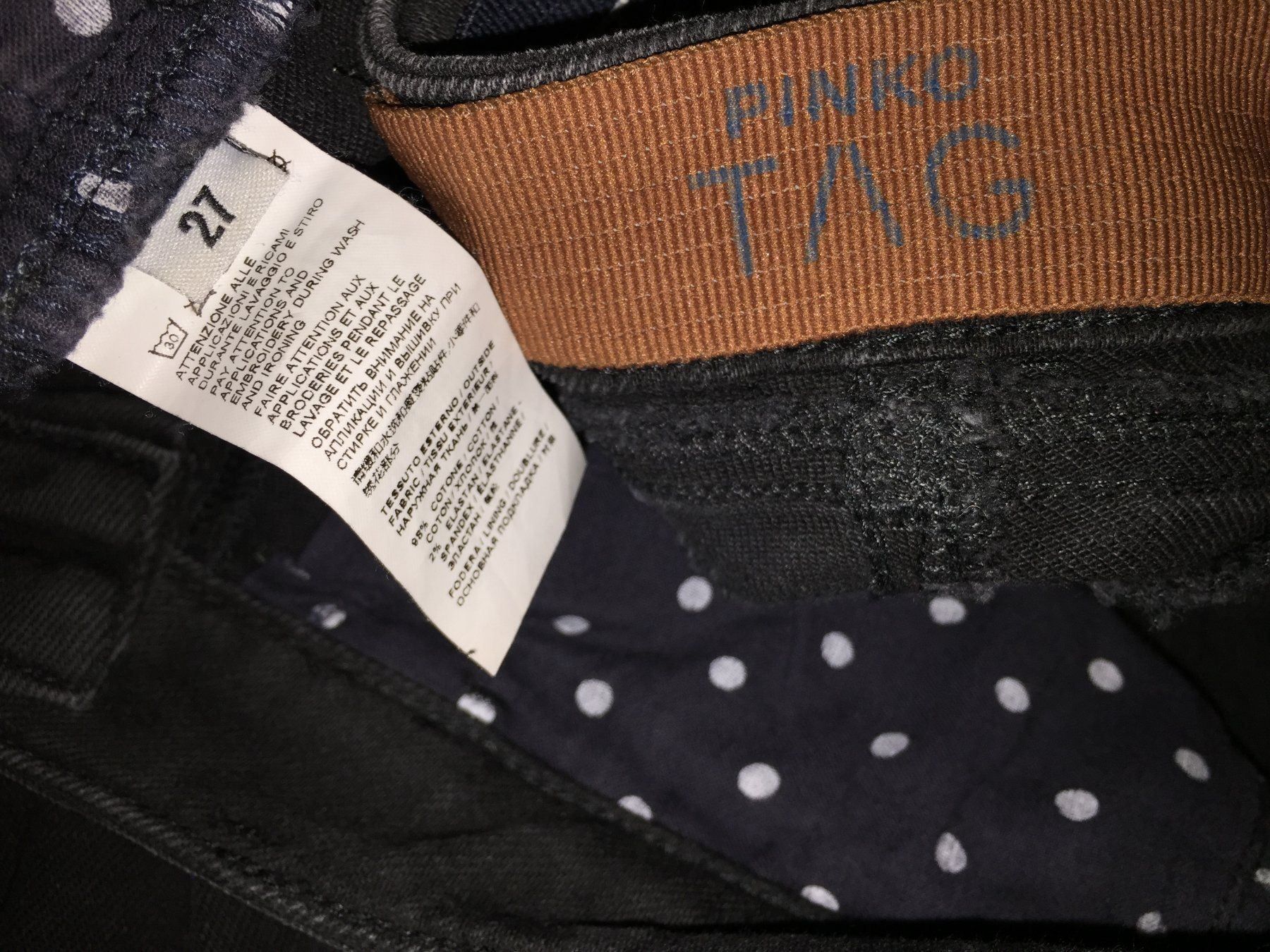 Pinko Jeans: PINKO Jeans   Taille/Grosse W 27 – Gebraucht aus Cossonay-ville von Super-Price-Quality 9