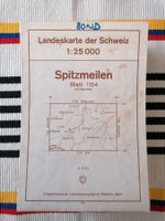 1154 Spitzmeilen🌞1:25'000 Landeskarte der Schweiz