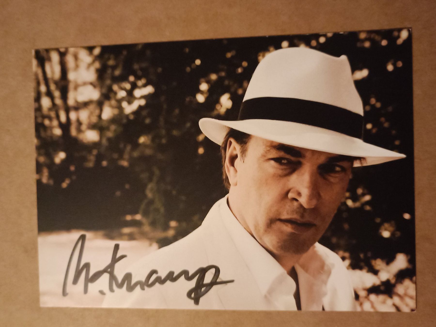 Autografi: Herbert Knaup - Handsigniert Autogrammkarte – Usato da Menziken venduto da Artographs