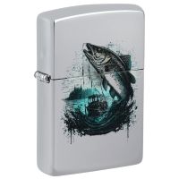 ZIPPO Fish and Boat Fischer Feuerzeug 60007022
