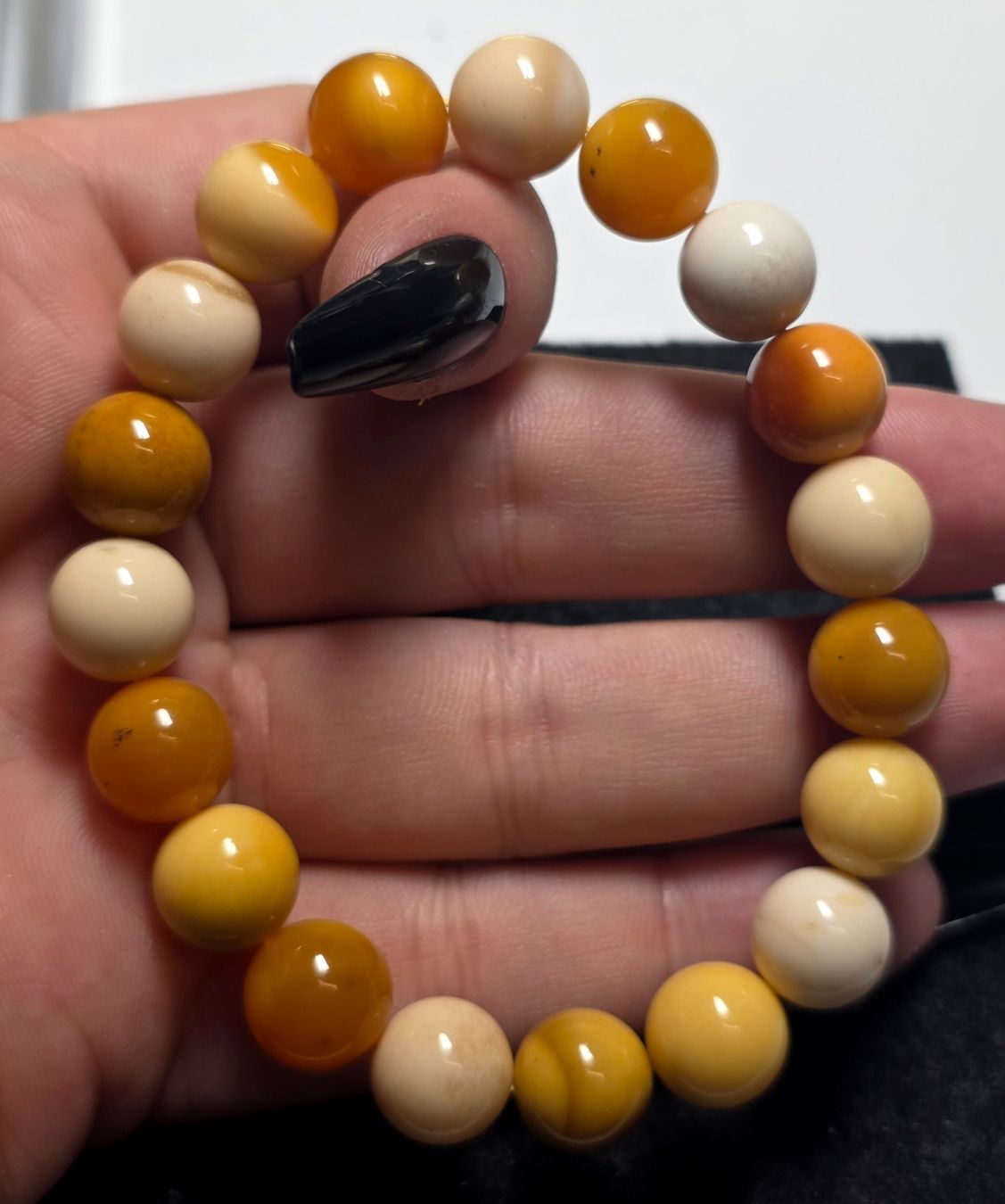 Minerali & Pietre curative: Burma Jade Armband B 10.4mm – Nuovo e nell'imballaggio originale da Matzingen venduto da Shay_Crystalz 1